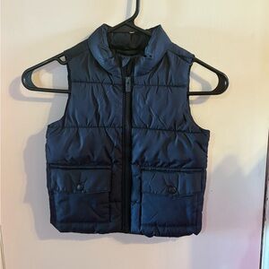 Old Navy Blue Puffer Vest